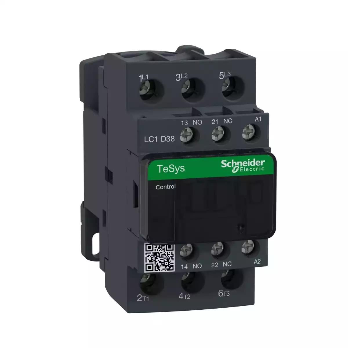 Schneider Electric TeSys D contactor - 3P(3 NO) - AC-3 - <= 440 V 38 A - 42 V AC 50/60 Hz coil