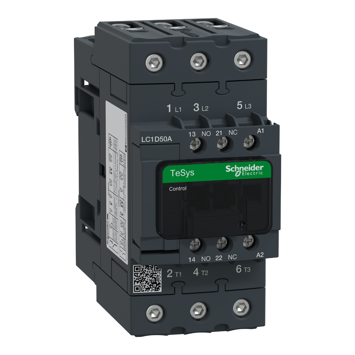 Schneider Electric TeSys D contactor - 3P(3 NO) - AC-3 - <lt/>= 440 V 50 A - 440 V AC 50/60 Hz coil
