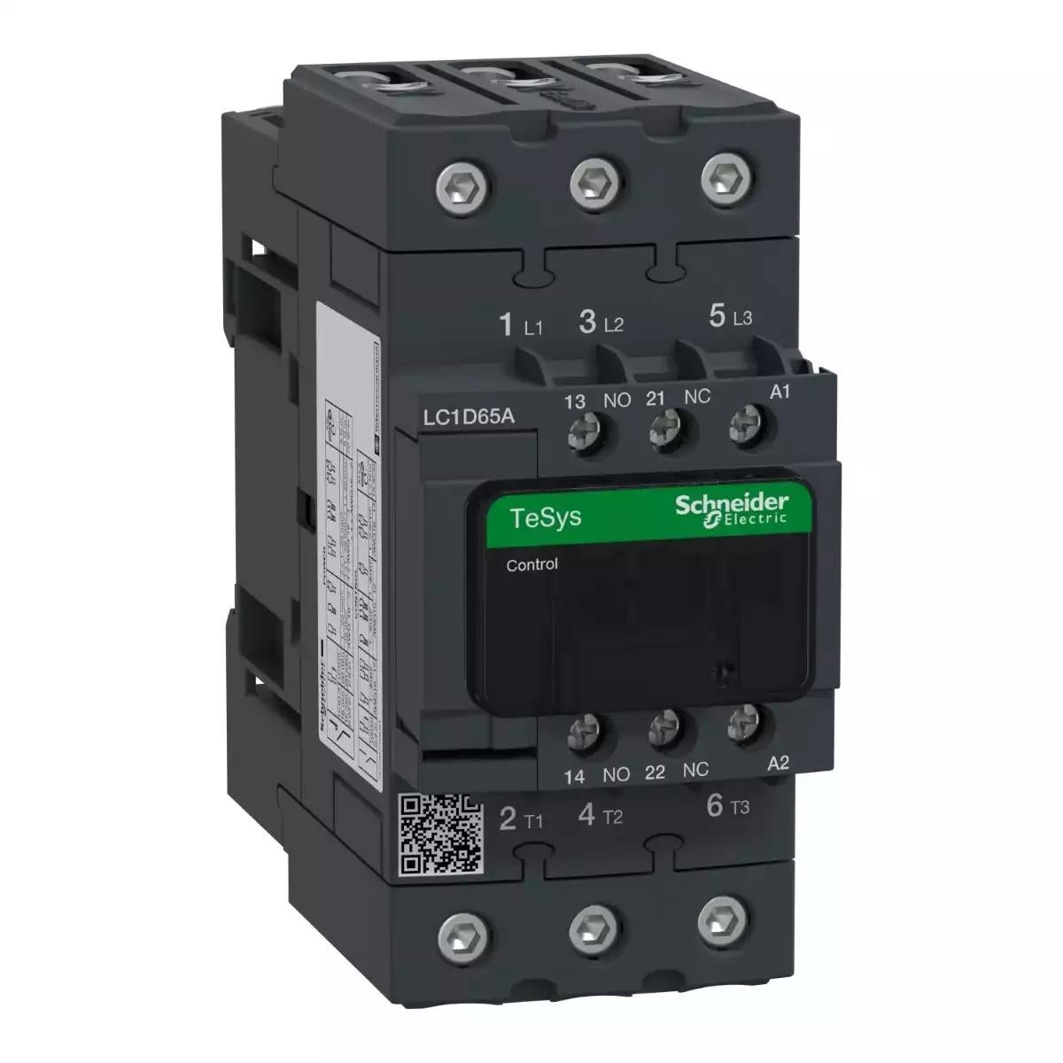 TeSys D contactor - 3P(3 NO) - AC-3 - <= 440 V 65 A - 440 V AC 50/60 Hz coil