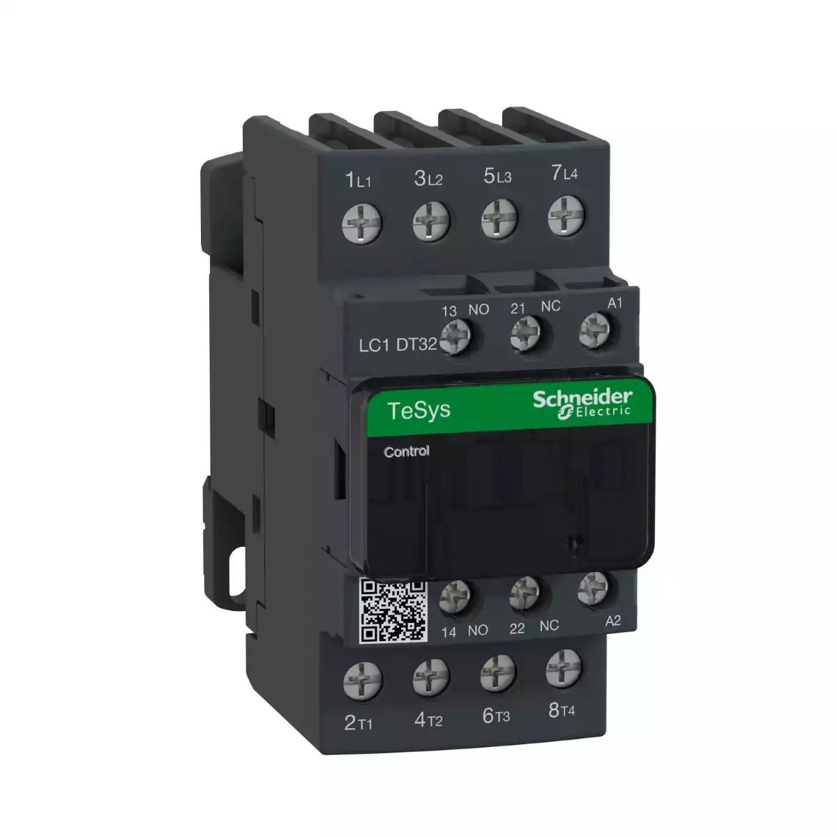 Schneider Electric TeSys D contactor - 4P(4 NO) - AC-1 - <= 440 V 32 A - 48 V AC 50/60 Hz coil