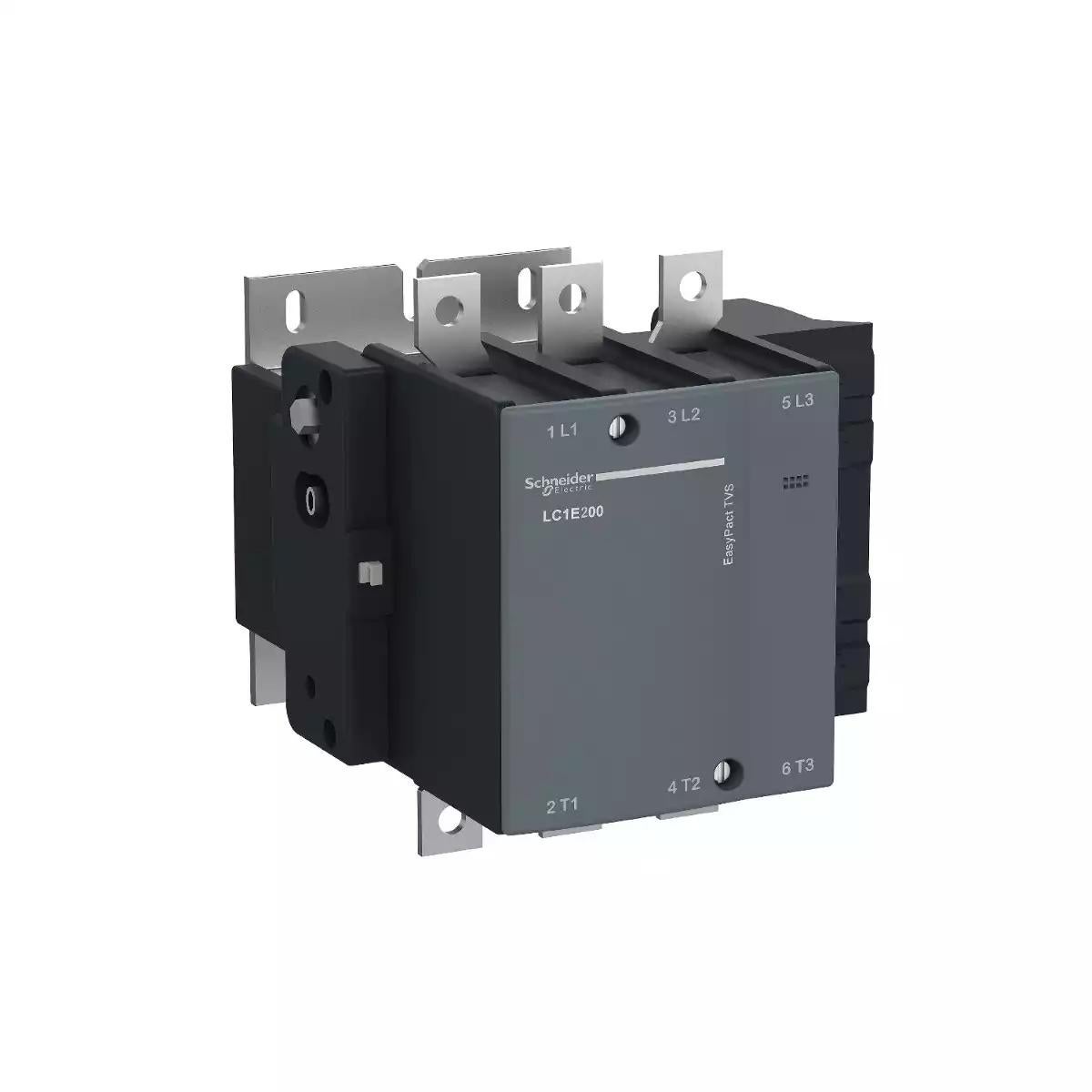 Schneider Electric EasyPact TVS contactor 3P(3 NO) - AC-3 - <= 440 V 200A - 220 V AC coil