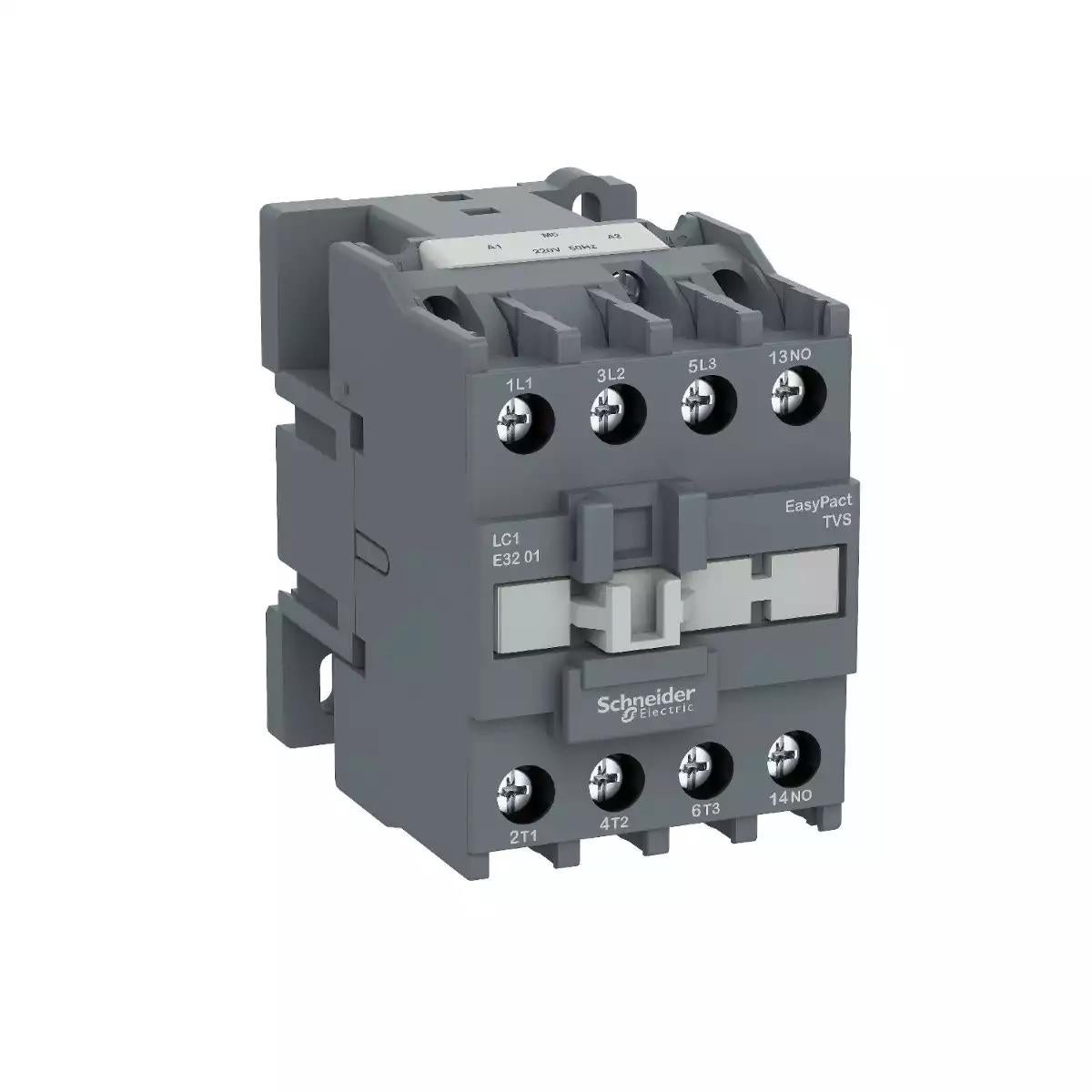 Schneider Electric EasyPact TVS contactor 3P(3 NO) - AC-3 - <= 440 V 38A - 220 V AC coil