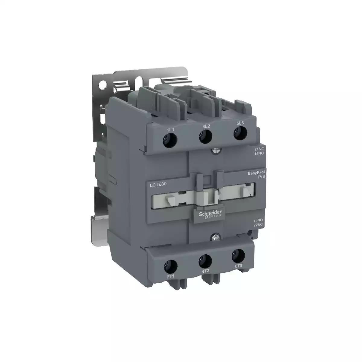 Schneider Electric EasyPact TVS contactor 3P(3 NO) - AC-3 - <= 440 V 95A - 220 V AC coil