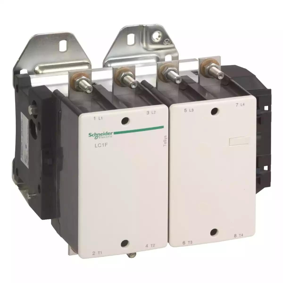 Schneider Electric TeSys F contactor - 4P(4 NO) - AC-1 - <= 440 V 500 A - without coil