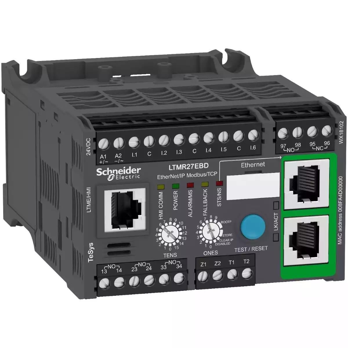 Schneider Electric motor controller LTMR TeSys T - 24 V DC 27 A for Ethernet TCP/IP