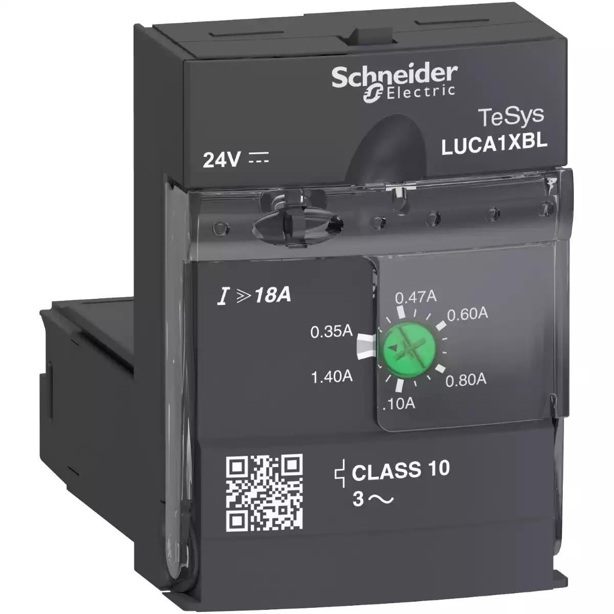 Schneider Electric TeSys U standard control unit LUCA - class 10 - 0.35...1.4 A - 24 V DC