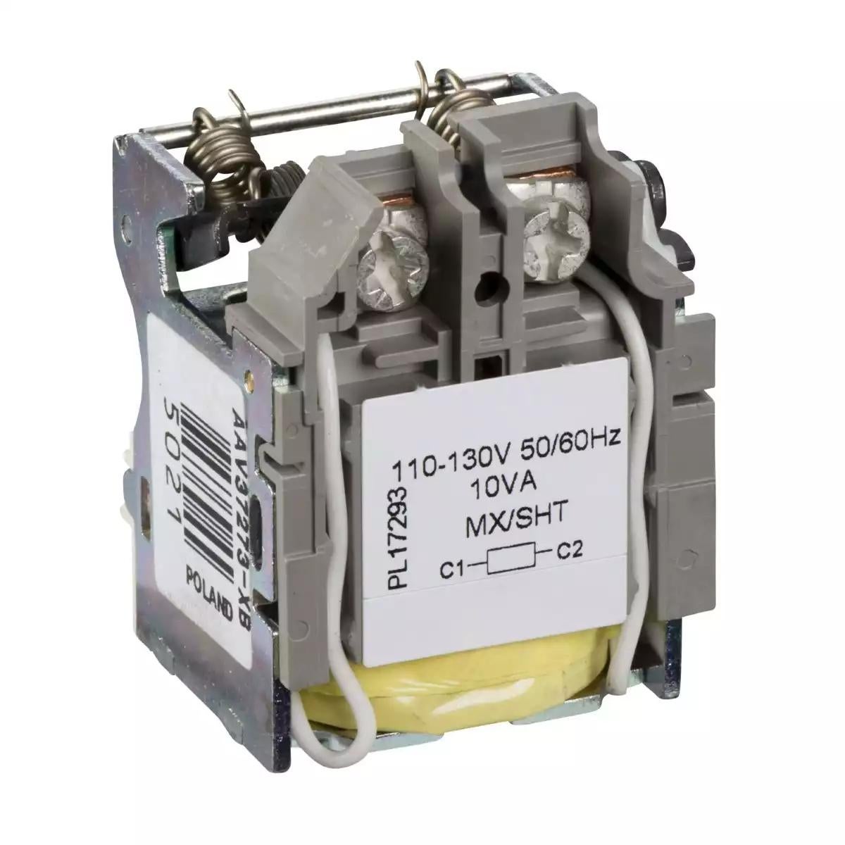 Schneider Electric Compact NSX <630 shunt trip voltage release MX - 110..130 V - 50/60Hz