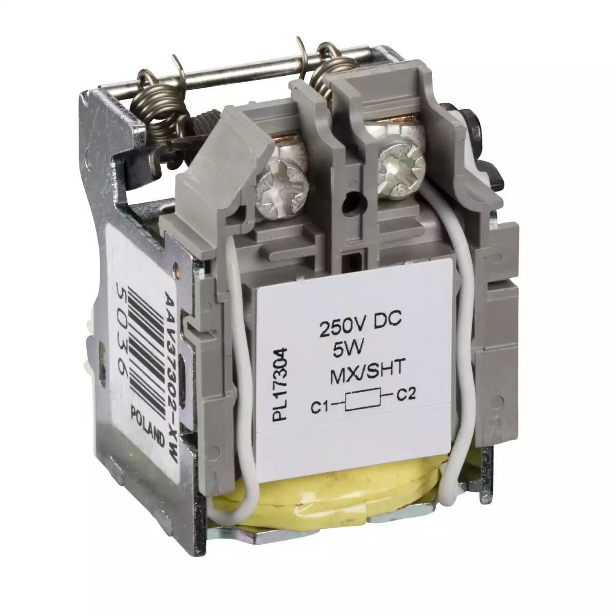 Schneider Electric Compact NSX <630 shunt trip voltage release MX - 250 V DC
