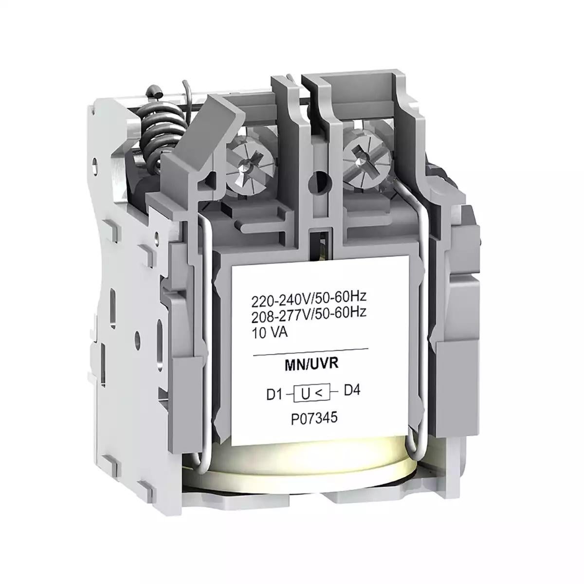 Schneider Electric Compact NSX <630 undervoltage release MN - 24 V DC