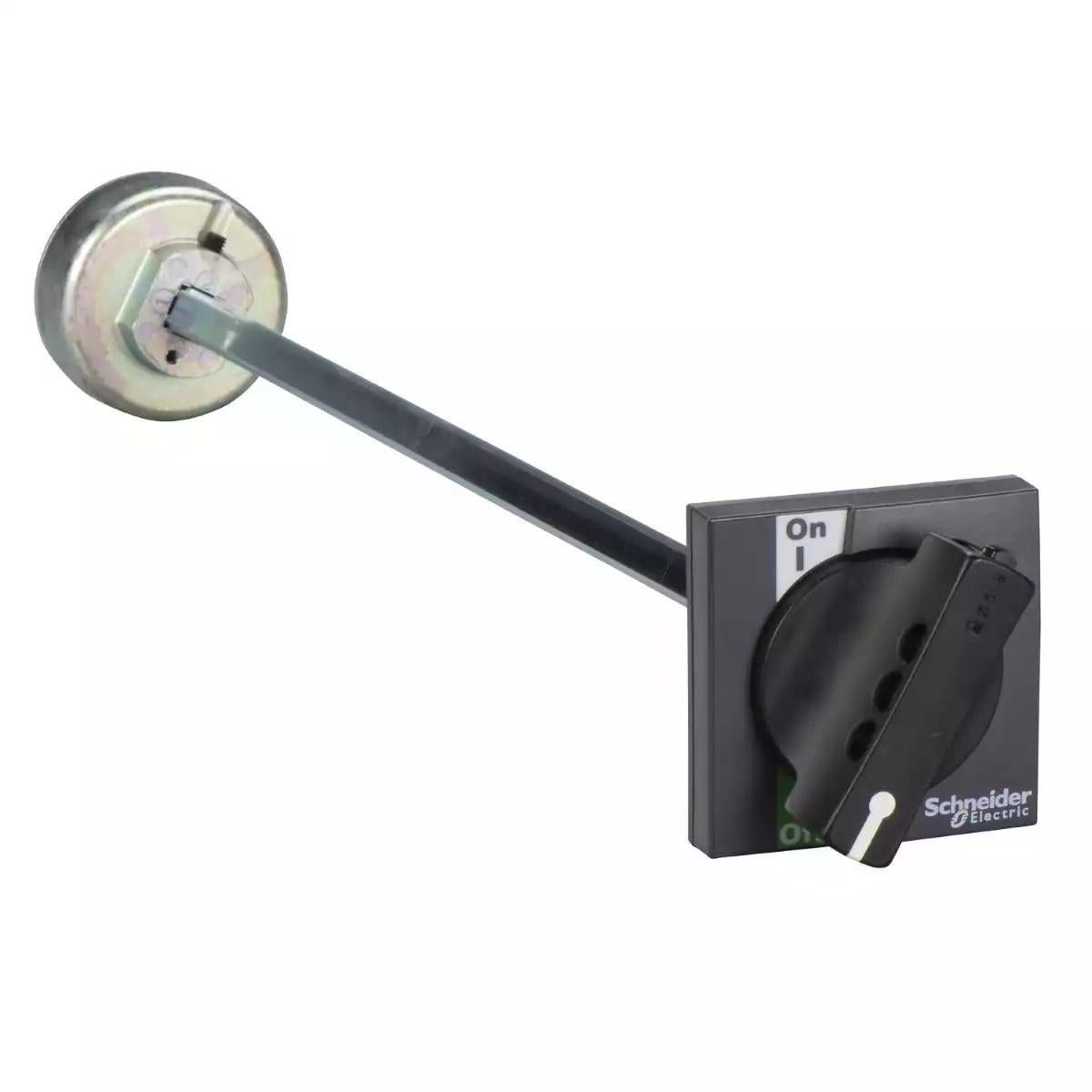 Schneider Electric Interpact INS/INV extended rotary handle for front control, Compact INS/INV 250, IP40, IK07, black handle