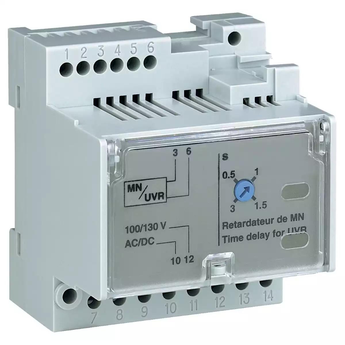 Schneider Electric Masterpact MTZ Adjustable time delay relay - for MN undervoltage release - 200/250 V AC/DC - sp 