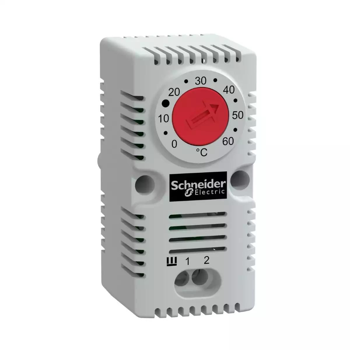 Schneider Electric Climasys CC- simple thermostat 250V - range of temperature 0ÃƒÂ¢Ã¢â€šÂ¬Ã‚Â¦60Ãƒâ€šÃ‚Â°C - NC - Ãƒâ€šÃ‚Â°C