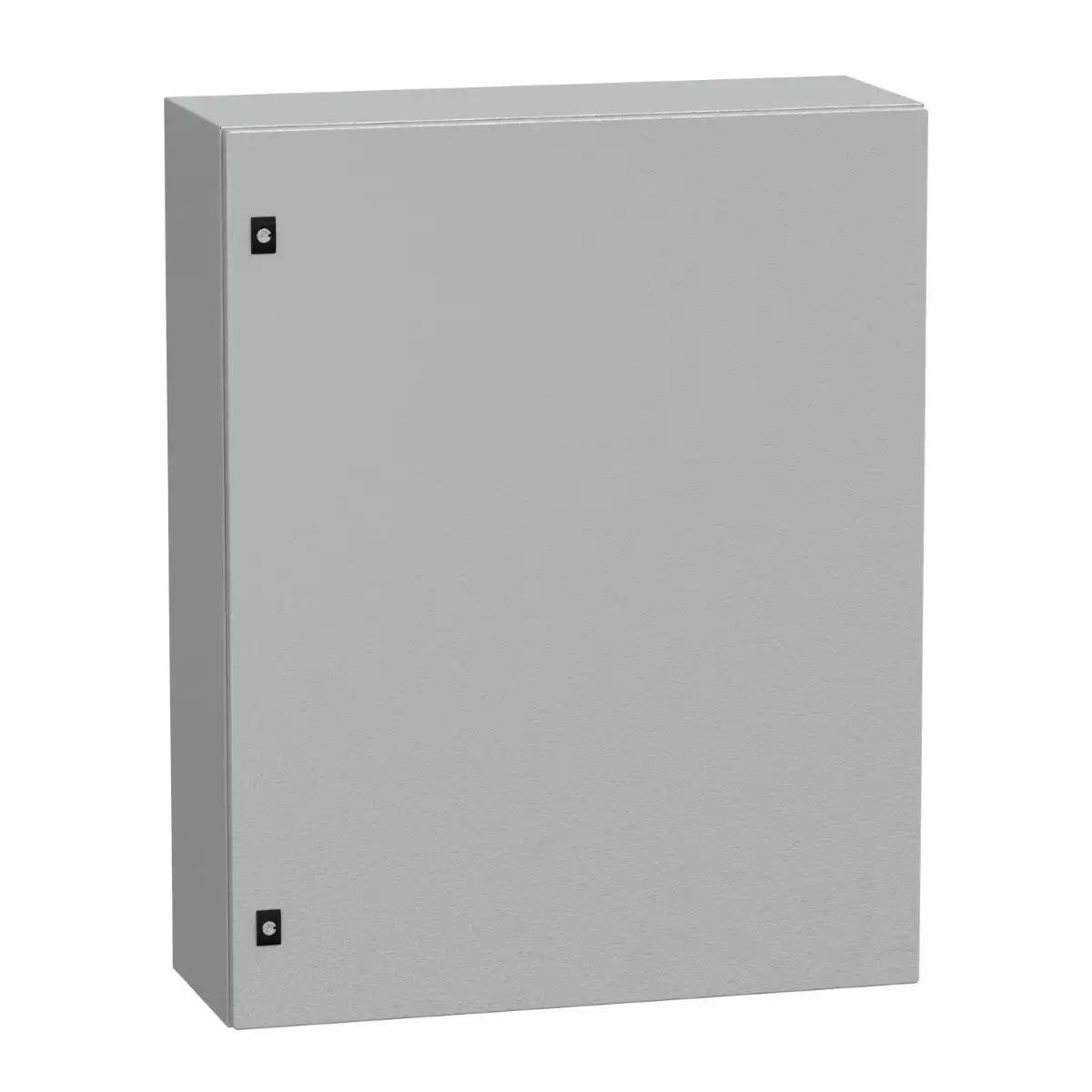 Schneider Electric Spacial CRN plain door w/o mount.plate. H1000xW800xD300 IP66 IK10 RAL7035..