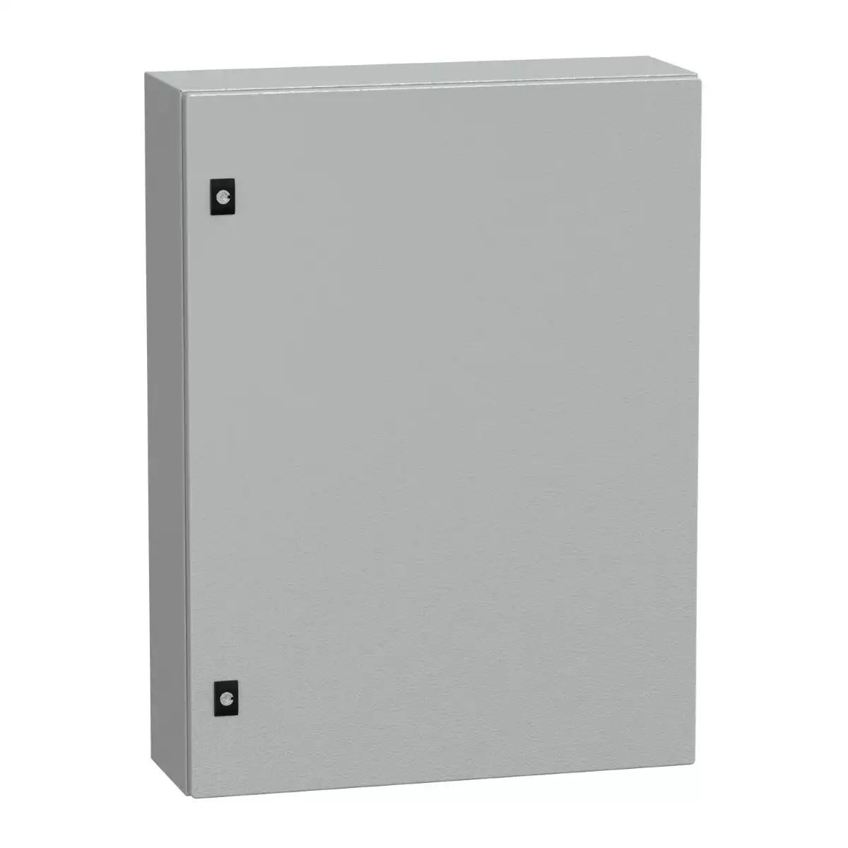 Schneider Electric Spacial CRN plain door w/o mount.plate. H800xW600xD200 IP66 IK10 RAL7035..