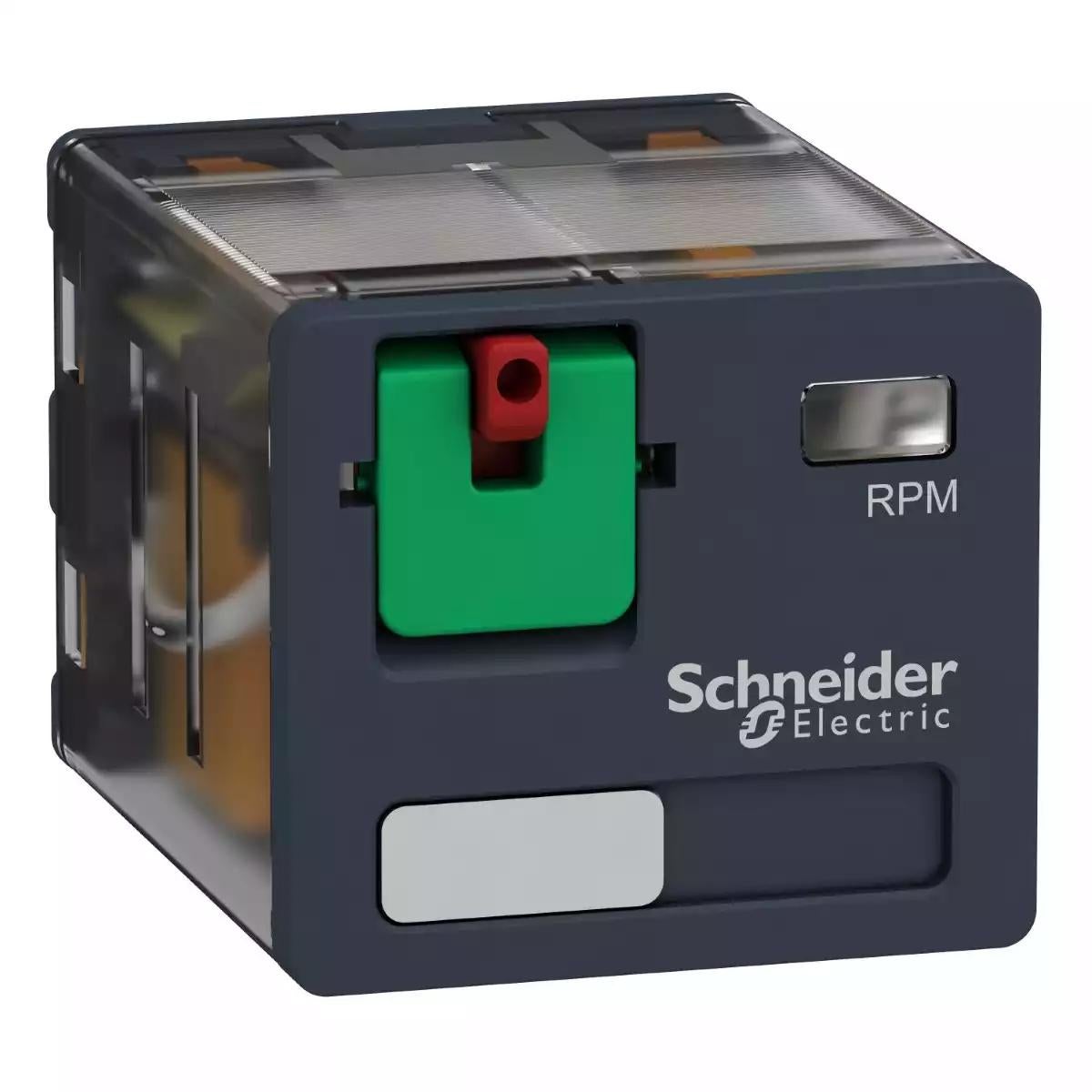 Schneider Electric Zelio RPM - Relay power plug-in relay - 3 C/O - 230 V AC - 15 A