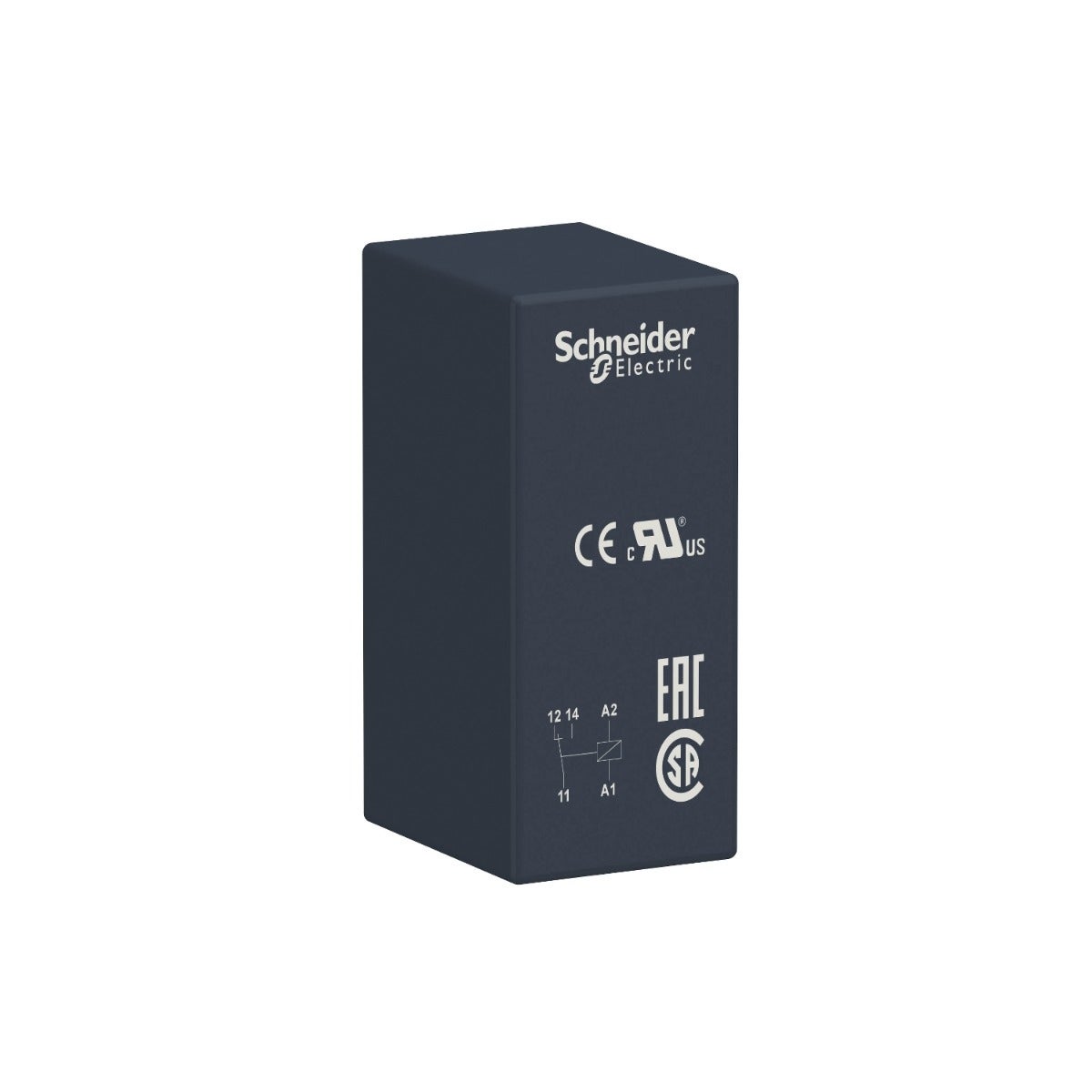 Schneider Electric Zelio RSB - interface plug-in relay - 1 C/O - 230 V AC - 12 A