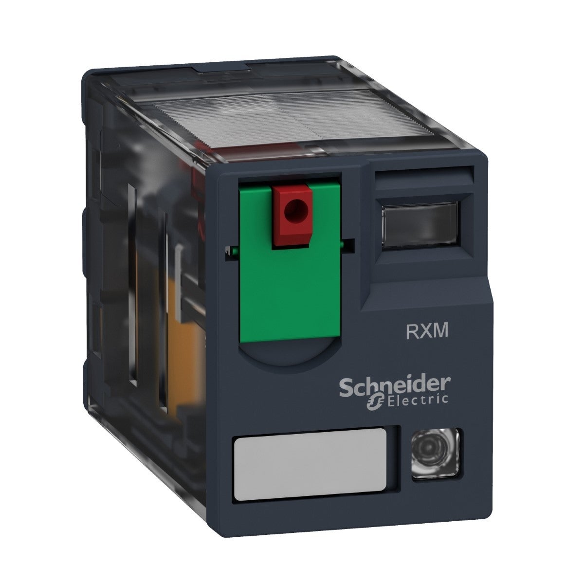 Schneider Electric Miniature Plug-in relay - Zelio RXM 2 C/O 48 V AC 12 A with LED