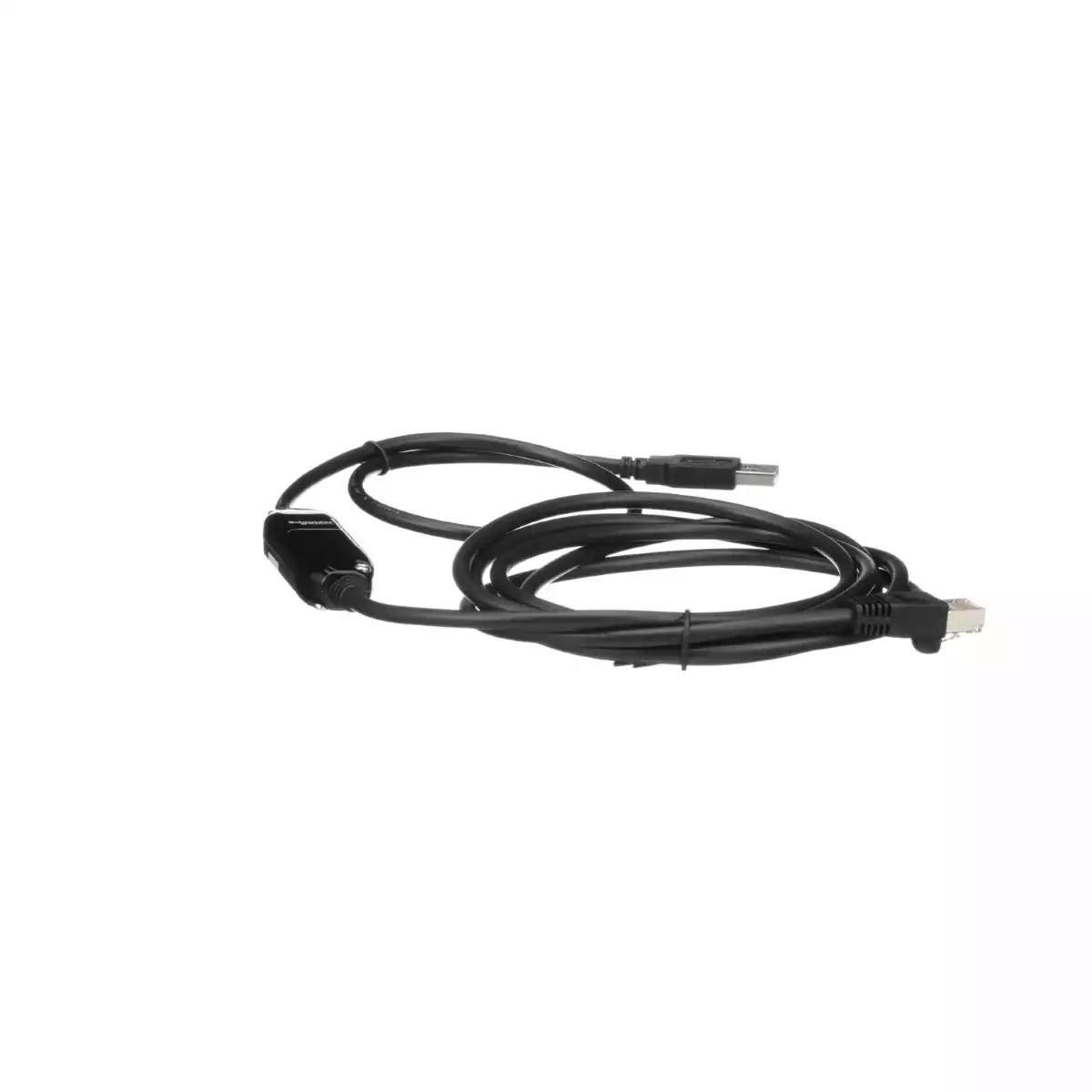 Schneider Electric connection cable USB/RJ45 - for connection between PC and drive