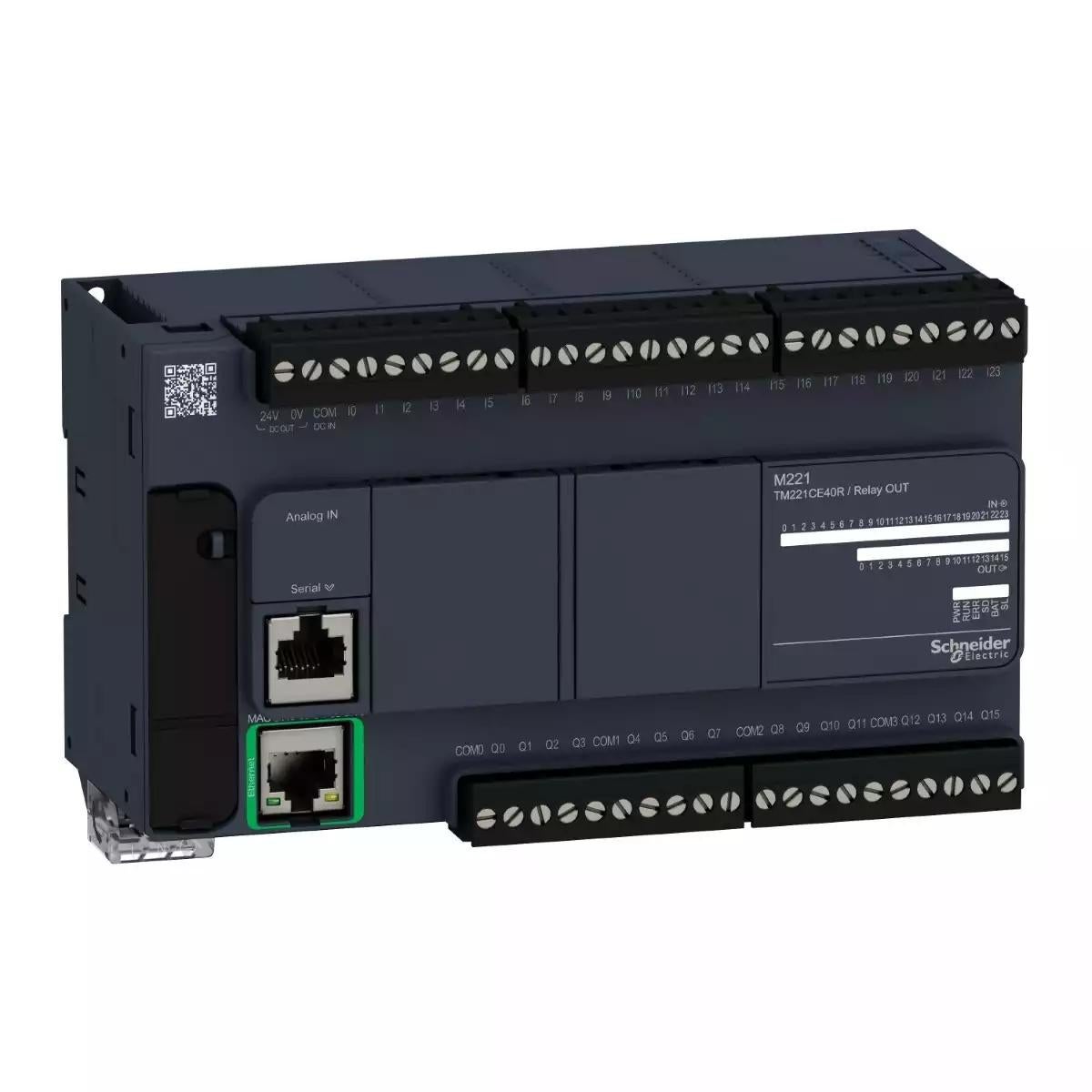 Schneider Electric Modicon M221 Controller 40 IO relay Ethernet 